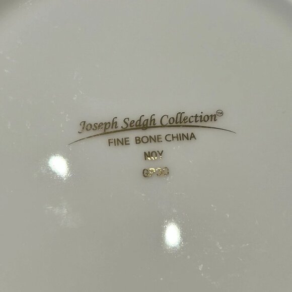 Joseph Sedgh NOY GP30 Gold White Set of Plates for 8 - Picture 5 of 7